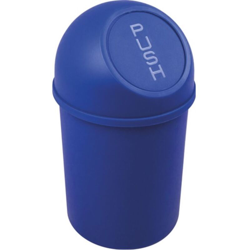 Pattumiera H375xØ214mm 6l blu - Helit en oferta