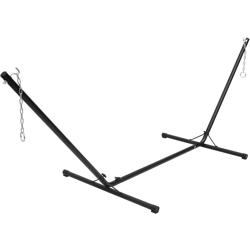 Supporto per amaca, supporto per amaca in metallo per letto a dondolo sospeso e sedie sospese Capacità di carico di 120 kg - Noir características