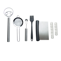 Happyshopping - Strumenti per la preparazione del pane Kit di frusta per pasta danese in acciaio inossidabile Pane zoppo Lama di ricambio Raschietto en oferta