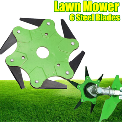Mohoo - Lame per tagliaerba da esterno da 65 mm a 6 denti per tosaerba tosaerba testa della macchina (verde) en oferta