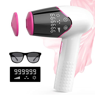 Epilatore a Luce Pulsata IPL, 999.999 flash e 2 modalità di 5 livelli di energia, attrezzatura professionale per tutto il corpo per sistema di depilaz