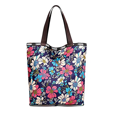 Sweetneed chida yi Grande Borsa Da Spiaggia Idrorepellente, Borsa Per La Spesa Pieghevole Stampata Con Chiusura Zip, Borsa Da Spiaggia In Tela Shopper