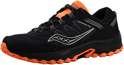 Saucony Men's Versafoam Excursion TR13 Road Running Shoe, Black/Black/Orange, 12 M US precio