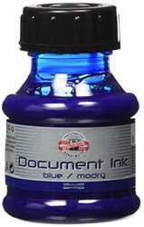 KOH-I-NOOR - Boccetta di inchiostro per penna stilografica, 50 g, colore blu en oferta