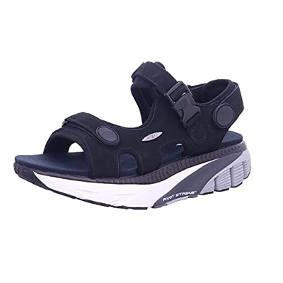 MBT GTR Sandal M - Sandali funzionali da uomo, Nero (Nero ), 42.5 EU Schmal