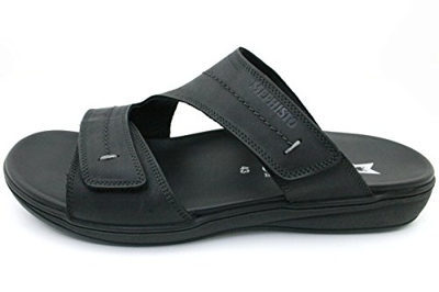 Mephisto Stan Sandali Uomo Scalzati Grizzly 100 Black Size: 40 EU