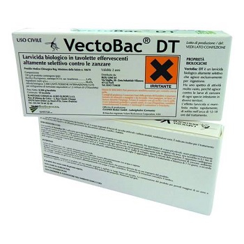 VECTOBAC DT 10 COMPRESSE
