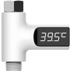 Termometro dell'acqua Misuratore di temperatura dell'acqua intelligente Termometro di potenza del flusso d'acqua Termometro digitale rotante a 360¡ã precio