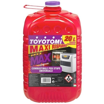 Combustibile liquido per stufe - Toyotomi MAX da 20 lt