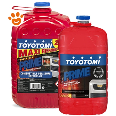 Combustibile liquido per stufe - Toyotomi PRIME - da 10 litri