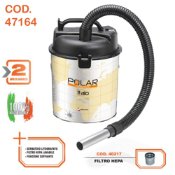 Bidone aspiracenere per stufe a pellet, legna, termocamini - 900 w precio