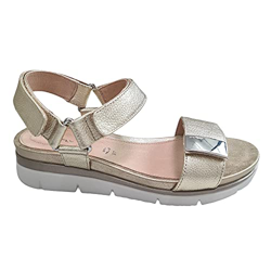 STONEFLY - Sandali dorati comfort - pelle. Oro Size: 38 EU en oferta
