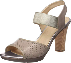 Geox D Jadalis C, Sandali Punta Aperta Donna, Beige (Sand), 37 EU en oferta