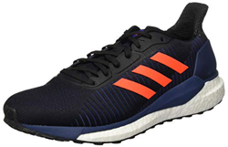 adidas Solar Glide St 19, Scarpe da Trekking Uomo, Cblack/Solred/Tecind, 45 1/3 EU en oferta