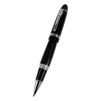 Avanzata penna roller Jinhao 159 nero brillante con argento grande e pesante penna del regalo