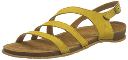 El Naturalista N5811, Sandali Donna, Giallo Curry, 38 EU en oferta