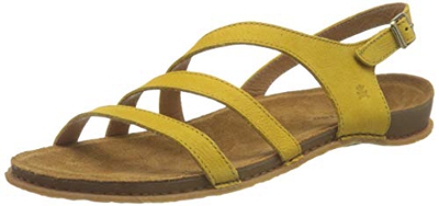 El Naturalista N5811, Sandali Donna, Giallo Curry, 38 EU