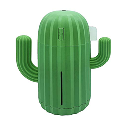 LYFJXX USB Cactus Air Humidifier Aromatherapy Diffuser Mist Maker Fogger Mini Aroma Atomizer Car Essential Oil Diffuser características