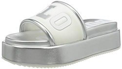 Buffalo Radiance, Sandali Bassi Donna, Bianco, 38 EU precio