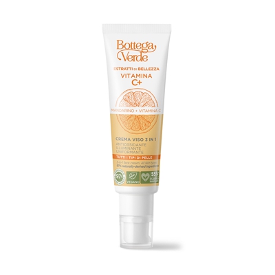 Estratti di bellezza - Vitamina C+ - Crema viso 3 in 1 - Mandarino Vitamina C