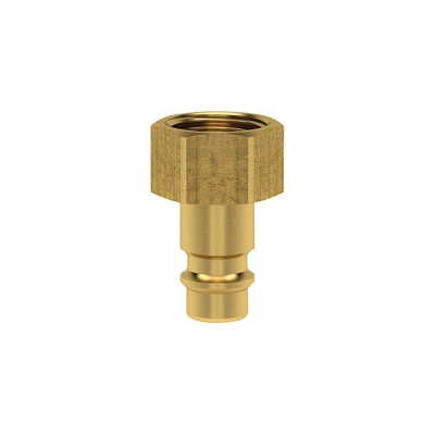 Tappo per nipplo per raccordo NW 72mm Ottone Serie ES IG G3 / 8 LÜDECKE