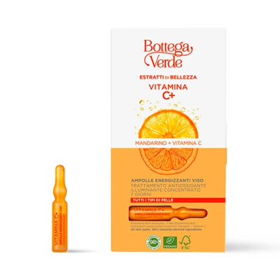 Estratti di bellezza - Vitamina C+ - Ampolle energizzanti viso