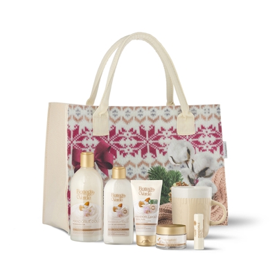 Soft shopping bag maxi Mandorle