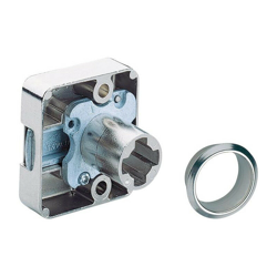 Serratura a cilindro zincato D25mm características