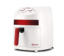 Girmi FG93 EcoFrit Compact Friggitrice ad aria 3,2L, 1000W, Bianco/Rosso características