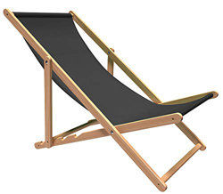 Revolio Sedia a Sdraio Premium in Legno di faggio, Giardino e Balcone, doghe Spesse, Impermeabile, Resistente, carico Fino a 130 kg características