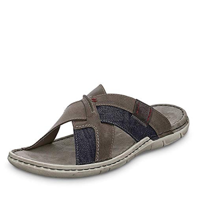 Josef Seibel 43296 Paul 96 Uomo Sandali da Trekking,Sandali da Esterno,Sandali Sportivi,Tempo Libero,Arioso,Grau-Kombi,44 EU / 9.5 UK