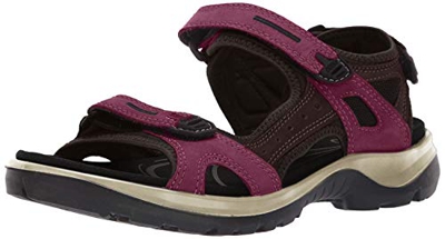 ECCO Offroad, Sandali con Cinturino alla Caviglia Donna, Rosso (Sangria/Fig 51760), 38 EU