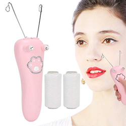 Electric Cotton Thread Epilator Facial Body Hair Removal Machine Device, USB Charging Facial Threading Hair Removal Shaver, Facial Hair Remover, Women características