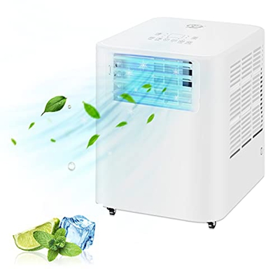 Famgizmo Climatizzatore Portatile | 9000 BTU Condizionatore Portatile | 3-in-1: Raffreddamento, Deumidificazione, Ventilazione | 3 Livelli di Ventilaz