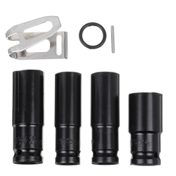Set di bussole a percussione 17-22 mm pneumatiche esagonali a manicotto a testa lunga per pneumatici pesanti per chiavi elettriche al litio utensili en oferta