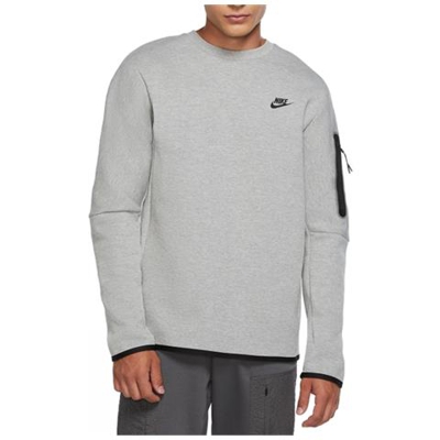 Felpa Da Uomo Girocollo Tech Fleece Grigia Taglia L Codice Cu4505-063