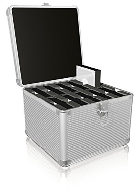 IB-AC628 custodia per unità di archiviazione Suitcase case Alluminio Argento, Valigia