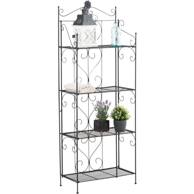 Scaffale in Ferro Lenja Rustico Nero