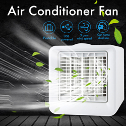 3 velocità 5W mini condizionatore d'aria dispositivo di raffreddamento ventola di raffreddamento a ghiaccio filtro refrigerante PM2.5 sostanze nocive en oferta