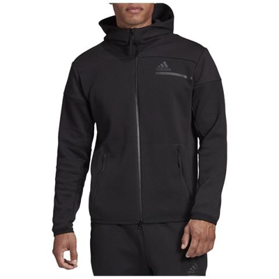 Felpa Da Uomo Con Cappuccio Full Zip Z. n. e. Nera Taglia S Codice Gm6531