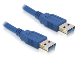 Cable USB 3.0-A male/male cavo USB 1,5 m USB A Blu precio