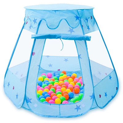 Giocattoli per bambini Piscina con palline Tenda per bambini Star Crawling Playhouse 66 * 93 * 115CM