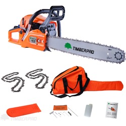 Motosega A Scoppio 62 Cm³, Potenza 3,6 Hp, Lama 50 Cm + 2 X Catena en oferta
