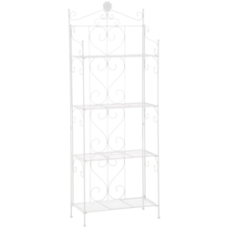 Scaffale in Ferro Lenja Rustico Bianco características