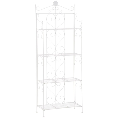 Scaffale in Ferro Lenja Rustico Bianco