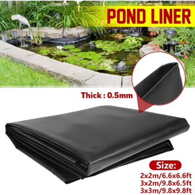 2x2 m spessore 0,5 mm fodera per laghetto offerta speciale membrana per laghetto per piscina per pesci