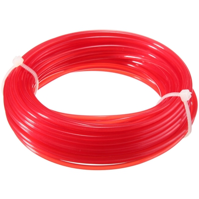 10 m x 2 mm Strimmer Line Cavo di nylon Cavo tondo Corda metallica Decespugliatore Tagliaerba Large Red