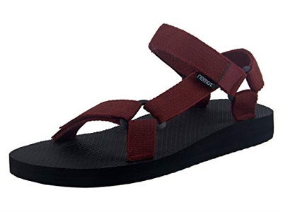 riemot Sandali estivi da uomo e da donna, con plantare, per escursioni, trekking, sport, spiaggia, arch Support Beach Shoes, leggeri, comodi per il te