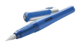 Pelikan Pelikano Fountain Pen, Medium Nib, Blue, 1 Pen (958629) by Pelikan precio