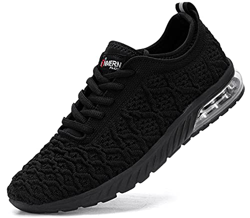 LARNMERN PLUS Scarpe da Ginnastica Donna Cuscino d'Aria Sportive Sneakers Running Sport Outdoor Fitness Corsa Tessuto Traspirante.(40EU,Nero) características